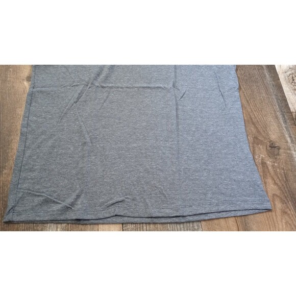 NWT Women's Champion Powerblend Muscle Tee in Heather Gray, Size Large - Picture 3 of 6